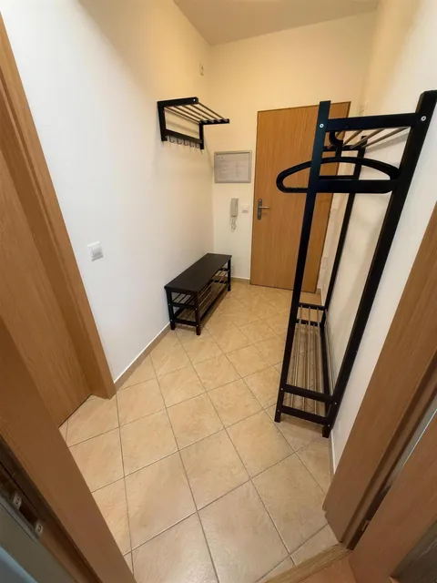 Předsíň s věšákem a botníkem